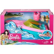 Barbie Boat with Puppy 