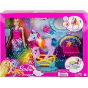 Barbie Dreamtopia Doll And Unicorn Playset