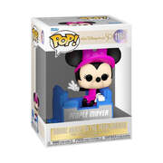 Funko POP Walt Disney World Minnie Mouse on People Mover 50th Anniv #1166 Vinyl Figure