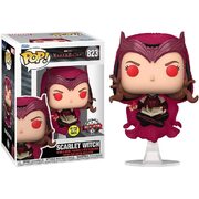 Funko Pop Marvel WandaVision Scarlet Witch Glow in Dark #823 Vinyl Figure