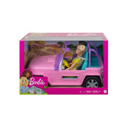 Barbie Dolls And Pink Vehicle GVK02