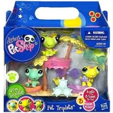 Littlest Pet Shop Petriplets Triplets 3-Pack Turtles