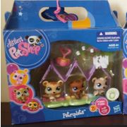 Littlest Pet Shop Petriplets Triplets Bears #1554, #1555 and #1556