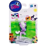 Littlest Pet Shop Horse Purple Blue Eyed #2744