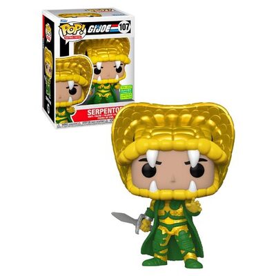 Funko POP G.I.JOE Serpentor SDCC 2022 #107 Vinyl Figure