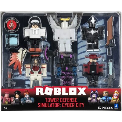 Roblox Champions of Roblox Tower Defense Simulator: Cyber City Multipack Figure