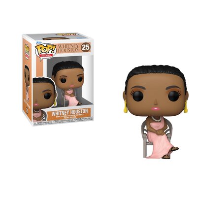 Funko Pop Icons Whitney Houston #25 Vinyl Figure