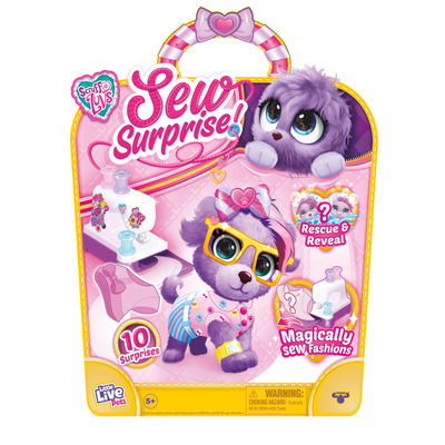 Little Live Scruff-a-Luvs Sew Surprise Purple Plush