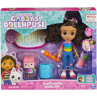 DreamWorks Gabby's Dollhouse Gabby Girl Collectible Toy Figure, 1