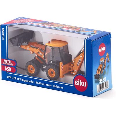 Siku 3558 Die-Cast Vehicle JCB 4CX Backhoe Loader 1:50 Scale