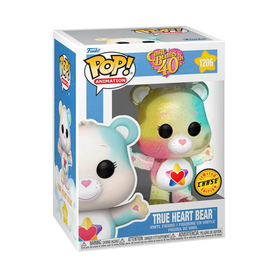 Funko Pop Care Bears 40th True Heart Bear (Chase Translucent) #1206 