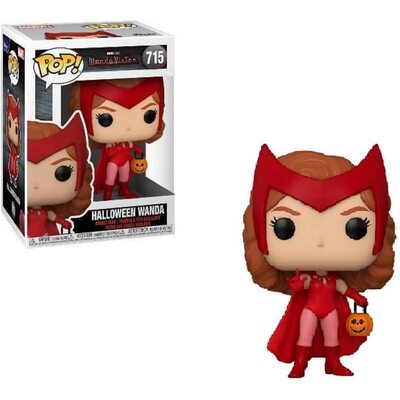 Funko Pop Marvel Studios Wanda Vision Wanda (Halloween) #715 Vinyl Figure