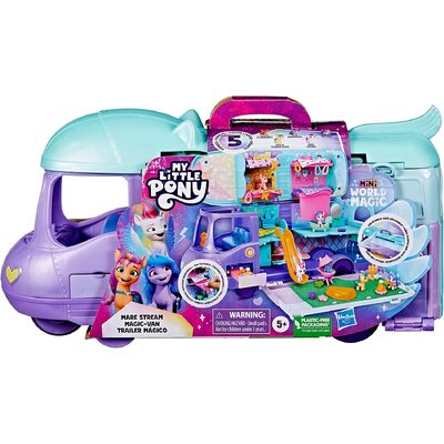 My Little Pony Mini World Magic Mare Stream Magic Van Playset