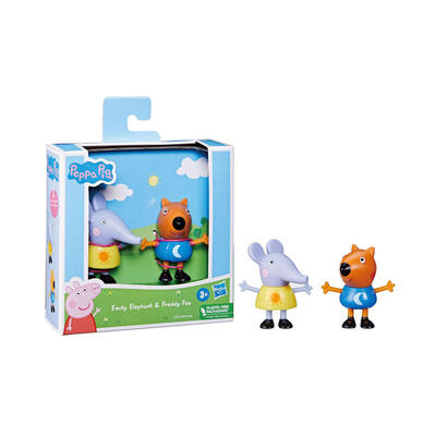 Peppa Pig Best Friends Figure Pack - Emily Elephant & Freddy Fox