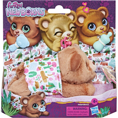 FurReal Newborns Bear Interactive Animatronic Plush Toy