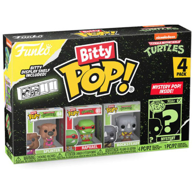 Funko POP Teenage Mutant Ninja Turtles - Splinter Bitty Pop! 4-Pack