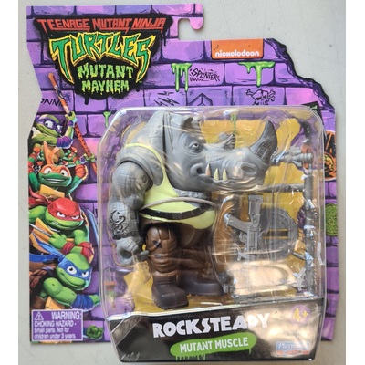 TMNT Teenage Mutant Ninja Turtles Mayhem Action Figure Rocksteady Mutant Muscle