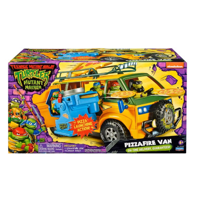 TMNT Teenage Mutant Ninja Turtles Movie Mutant Mayhem Pizza Fire Van 