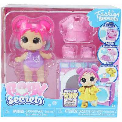 Baby Secrets Fashion Secrets Pink Hair 