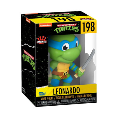 Funko Minis Teenage Mutant Ninja Turtles Vinyls Box (Leonardo)