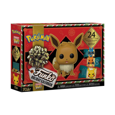 Funko Pocket Pop Pokemon Advent Holiday Calendar 2023 24 Vinyl Figures