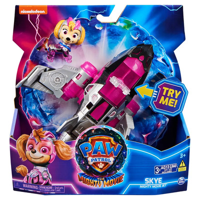 PAW Patrol The Mighty Movie Skye Fighter Jet