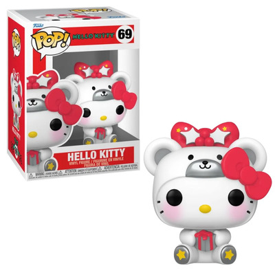 Funko Pop Hello Kitty Polar Bear (Metallic) #69 Vinyl Figure