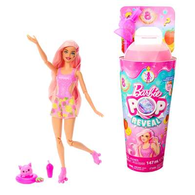 Barbie Pop Reveal Juicy Fruits Series Strawberry Lemonade Doll HNW41