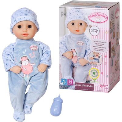 ZAPF Baby Annabell Little Alexander Doll - 36cm (Super soft)