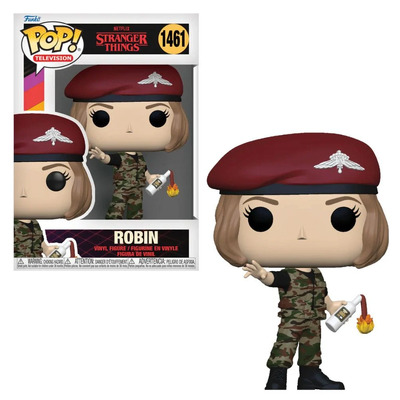 Funko Pop Stranger Things Robin #1461 Vinyl Figure