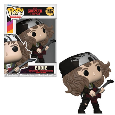 Funko Pop Stranger Things Eddie with Guitar #1462 Vinyl Figure