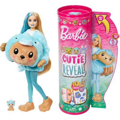 Barbie Cutie Reveal Doll Bear As Dolphin