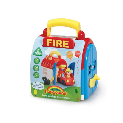 ELC Early Learning Centre Happyland Take And Go Fire Station