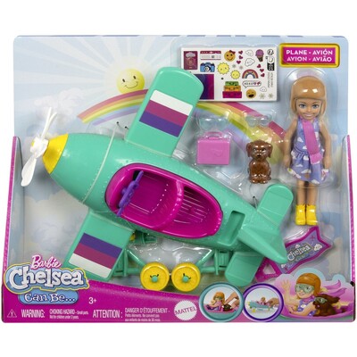 Barbie Chelsea Can Be… Plane Doll and Playset