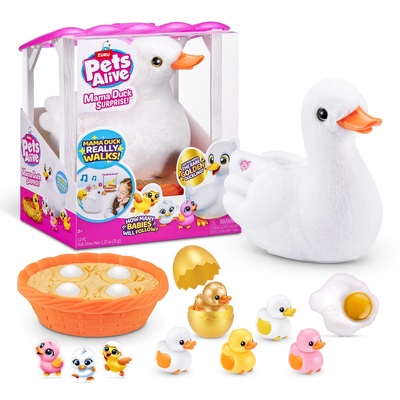 Zuru Pets Alive Mama Duck Surprise Playset