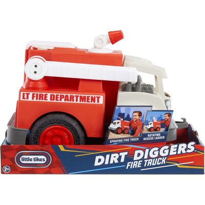 Little Tikes My First Cars Dirt Diggers Real Working Truck - Fire Truck