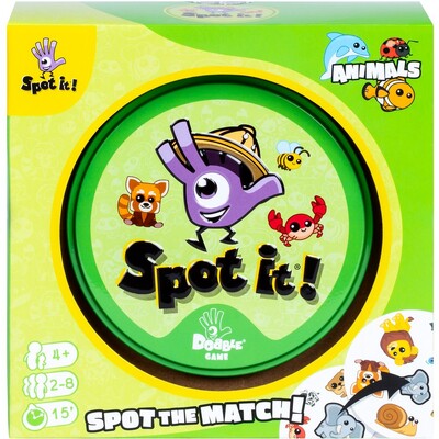 Spot It Animals Card Game