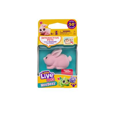 Little Live Pets NeeDees Single Pack Interactive Pet - Pinkee Bunny