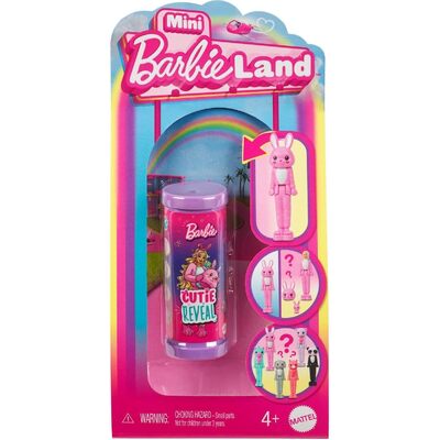 Barbie Mini Barbie Land Cutie Reveal Doll & Pet - Assorted