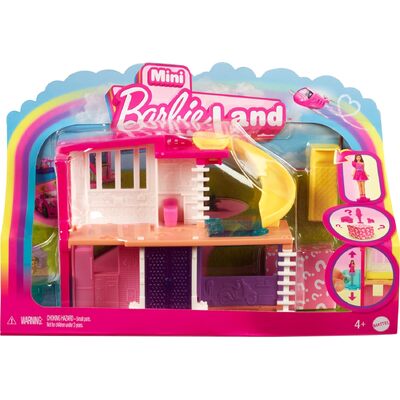 Barbie Land Doll Mini House Playset Furniture & Accessories HYF47