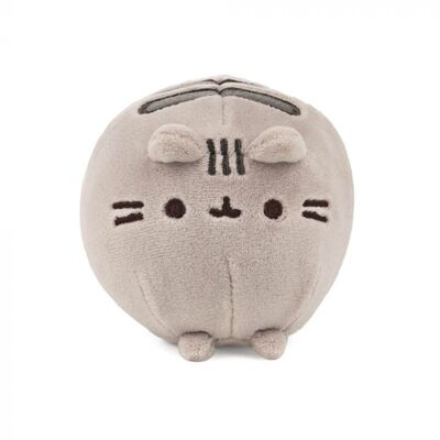 Pusheen The Cat Round Squishy Plush 9cm - Grey