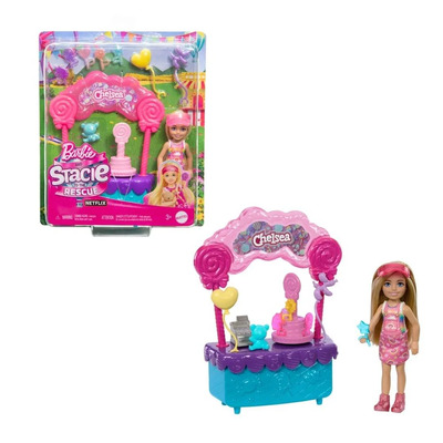 Barbie Chelsea Doll & Lollipop Stand HRM07