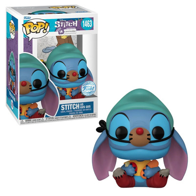 Funko Pop! Disney Stitch in Costume Stitch As Gus Gus #1463 Vinyl Figure