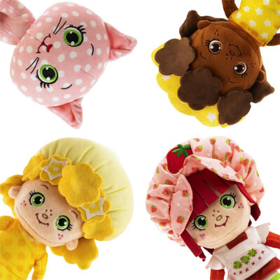 Strawberry Shortcake 8" Plush Doll - Set of 4