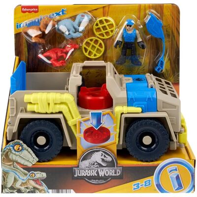 Imaginext Jurassic World Track & Transport Dino Truck