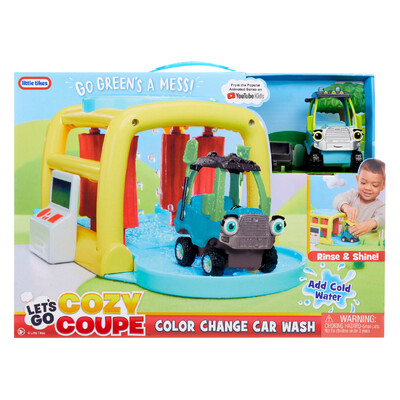 Little Tikes Let's Go Cozy Coupe Colour Change Carwash