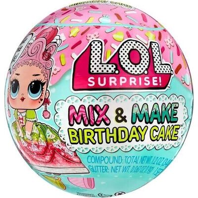 LOL Surprise! Mix & Make Birthday Cake Dolls - Assorted