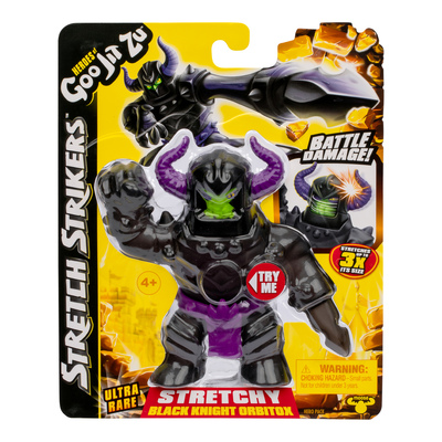 Heroes of Goo Jit Zu Stretch Strikers - Stretchy Black Knight Orbitox