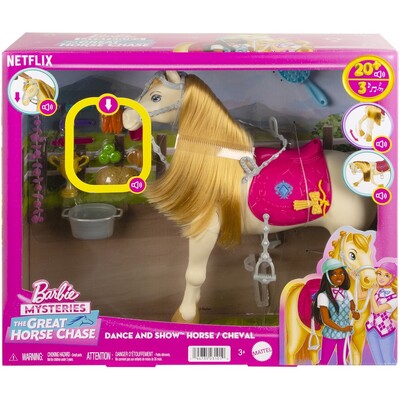 Barbie Mysteries The Great Horse Chase Dance and Show Horse HXJ42