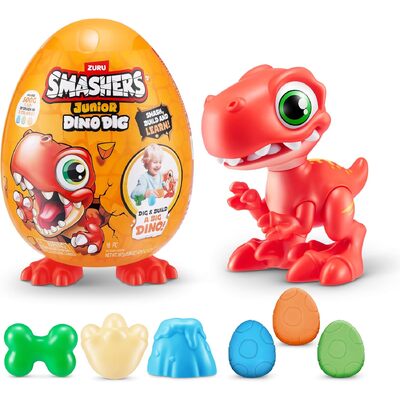 Zuru Smashers Junior Dino Dig Small Egg Raptor